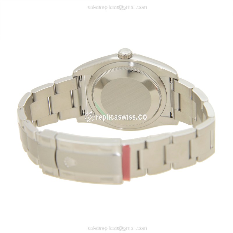 Rolex 116000GY OYSTER Rep. - Automatic - Steel Case - Gray Dial - Silver Band - View 4