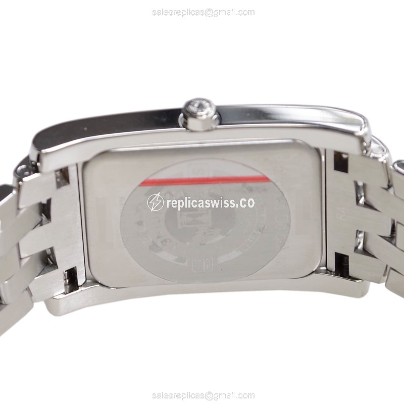 Longines Dolce Vita Quartz - White Dial - Steel Case - Silver Strap - Clasp - View 4