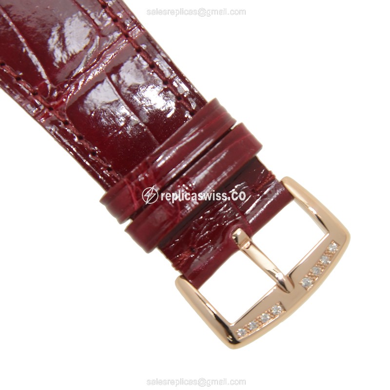 Franck Muller 6000 H SC DT REL R D CD 1R (5N) MASTER SQUARE Automatic 18kt Rose Gold & Diamonds - View 4