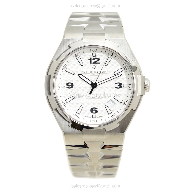 Vacheron Constantin Overseas Replica - Automatic - Steel Case, Silver Dial - View 2
