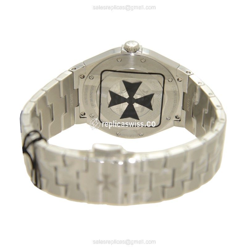 Vacheron Constantin Overseas Replica - Automatic - Steel Case, Silver Dial - View 4