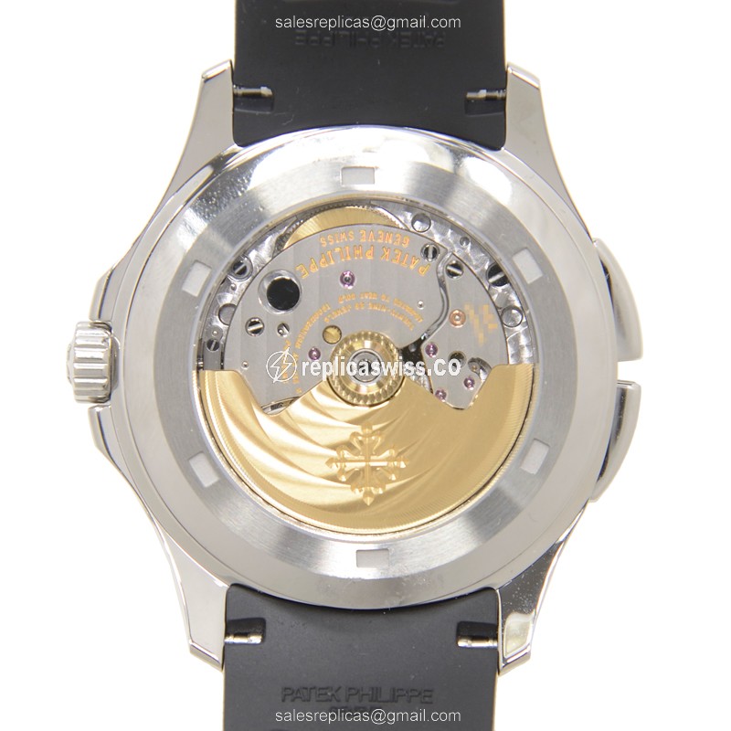 Patek Philippe Aquanaut Replica - Automatic - Steel - Black - View 3