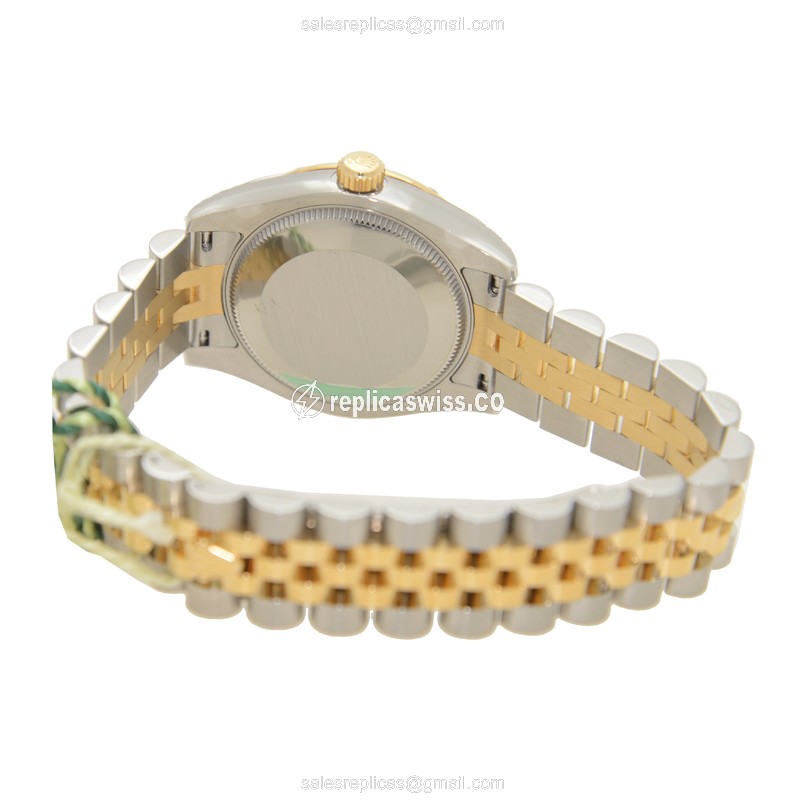 Rolex Datejust Replica | Automatic | Gold on Steel | 28mm Case - View 4
