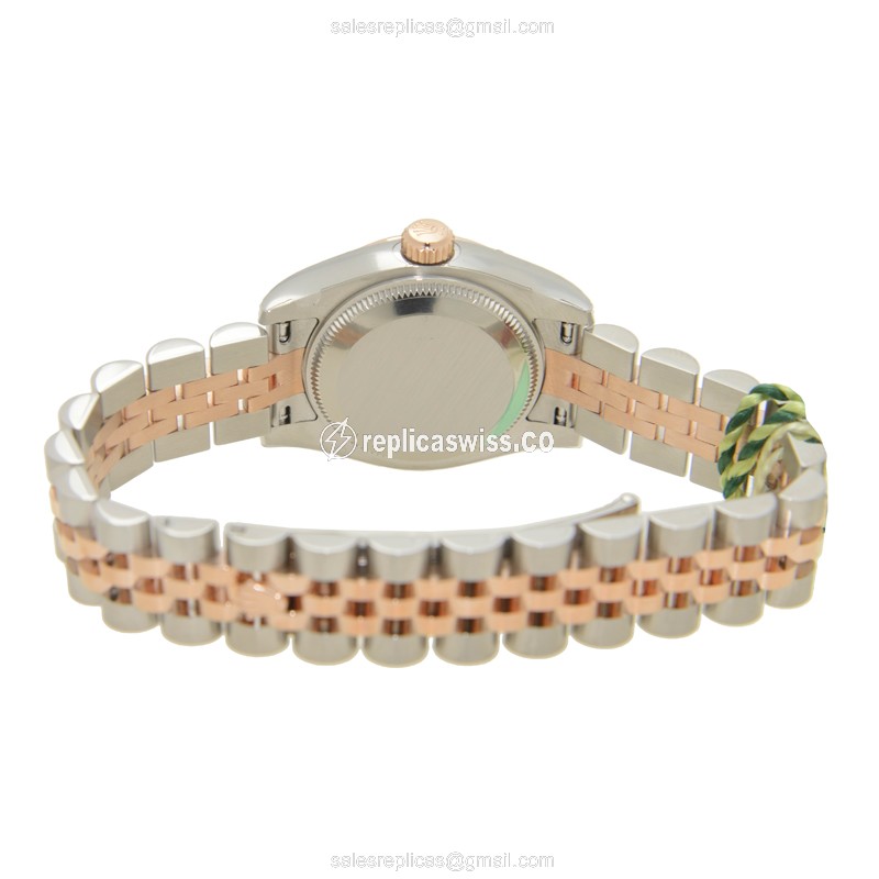 Rolex 179171NRWTVIDIA LADY DATEJUST Automatic 18kt Rose Gold & Steel - View 4