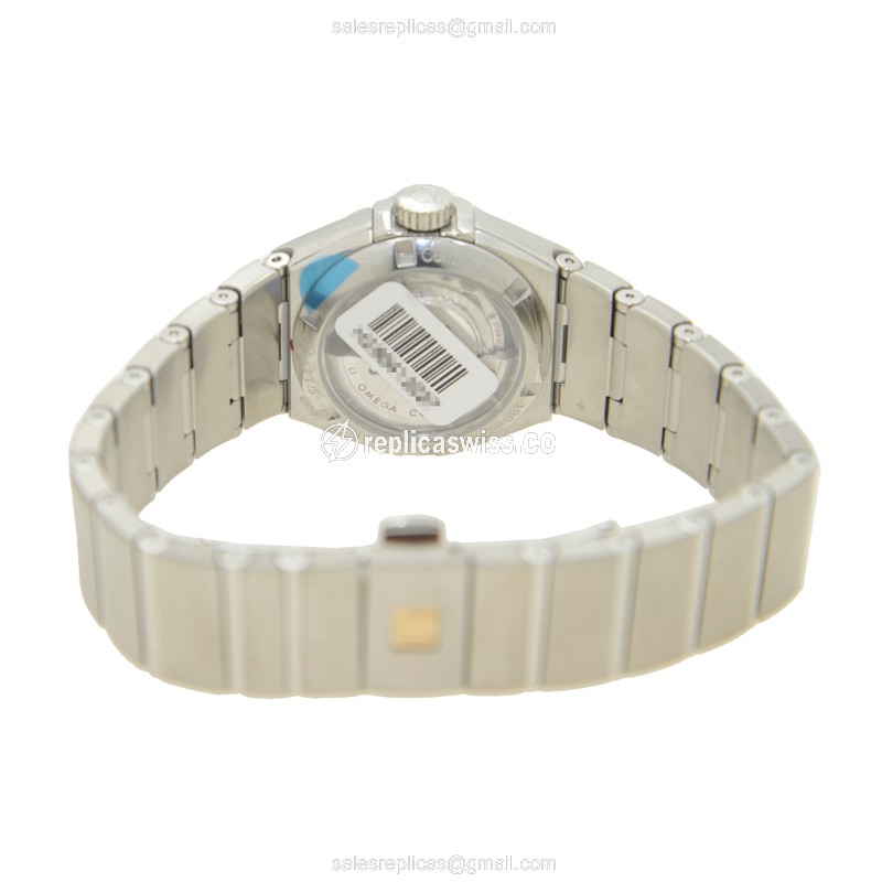 Omega Constellation Replica - Automatic - Steel Case - Blue Dial - Silver Steel Strap - View 4