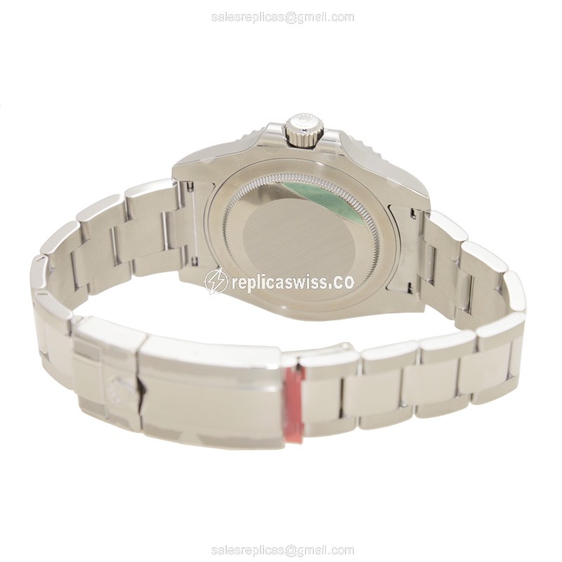 Rolex GMT-MASTER II Replica - Automatic - Steel - Black Dial - Silver Clasp - View 4