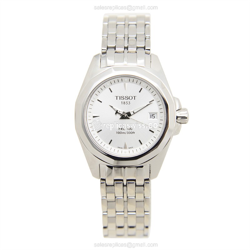 Tissot T-SPORT Replica - Automatic - Silver Dial - Steel Case & Band - View 2