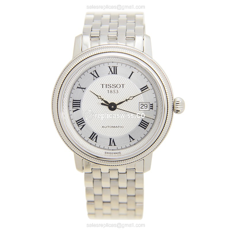 Tissot T-CLASSIC Replica - Automatic - Silver Dial - Steel Case & Band - View 2