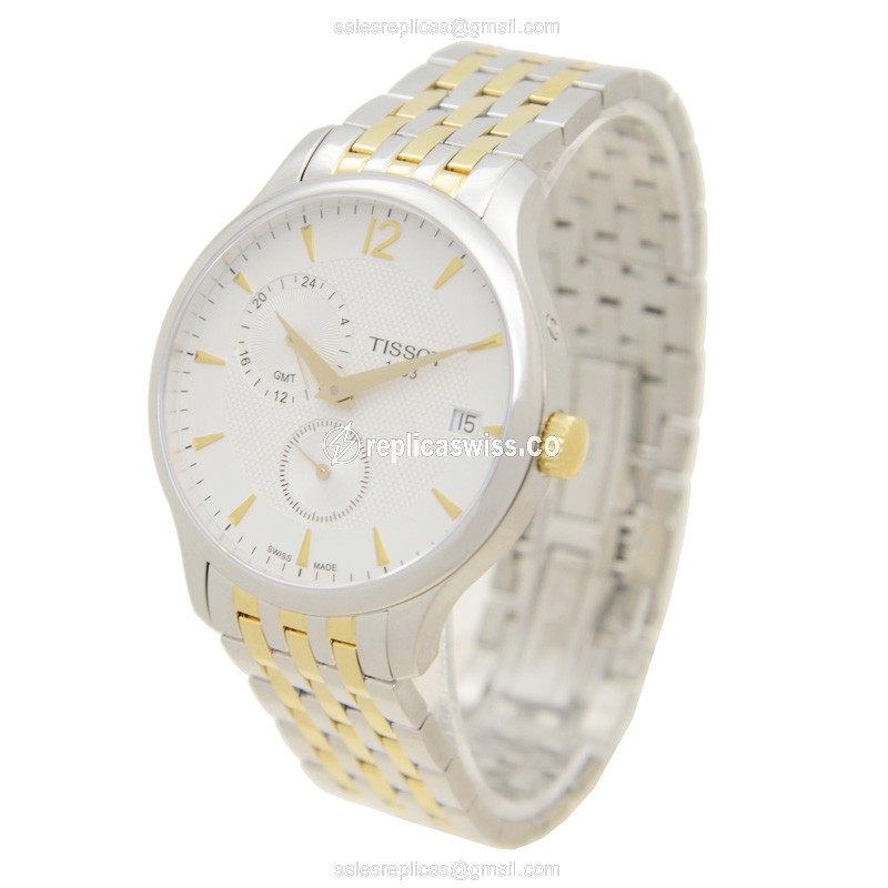 Tissot T-CLASSIC Replica - Quartz - Stainless Steel - Silver Dial - Steel Strap - View 3