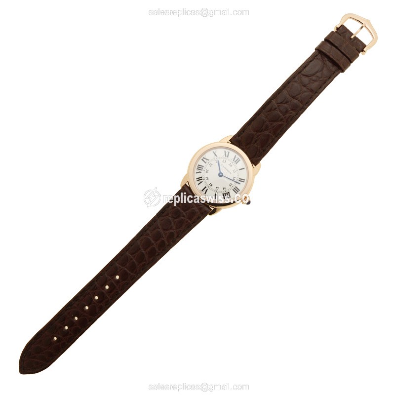 Cartier W6701007 RONDE SOLO DE CARTIER Quartz 18kt Rose Gold - View 2
