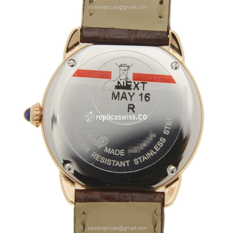 Cartier W6701007 RONDE SOLO DE CARTIER Quartz 18kt Rose Gold - View 3