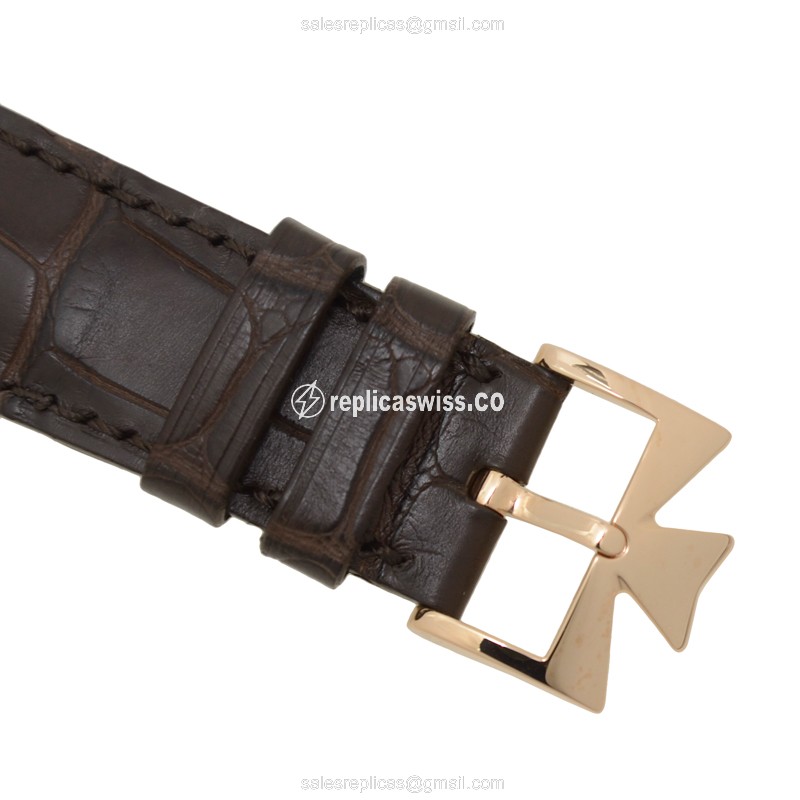 Vacheron Constantin Malte Watch - Manual - Rose Gold - White - View 4