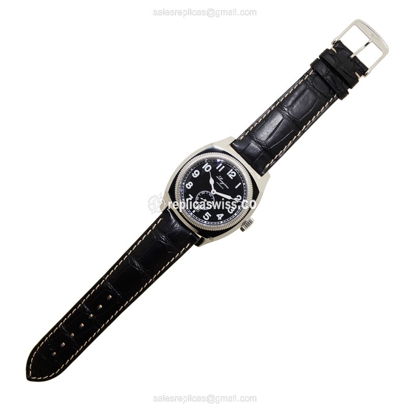 Rolex L2.794.4.53.2 Replica - Automatic - Steel Case - Black Dial, Buckle Clasp - View 2