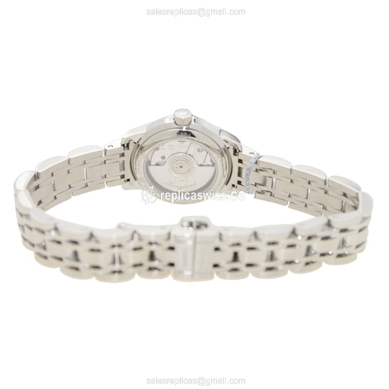 Rolex L2.263.4.87.6 Replica - Automatic - Stainless Steel - White Dial, Steel Clasp & Strap - View 4