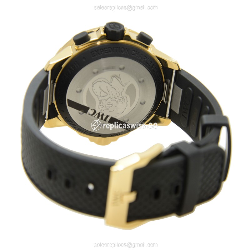 IWC AQUATIMER Bronze - Automatic - Black Dial - Rubber Strap - Buckle Clasp - View 4
