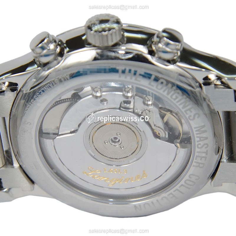 Longines L2.669.4.78.6 Replica - Automatic - Steel Case - Silver Dial - View 4