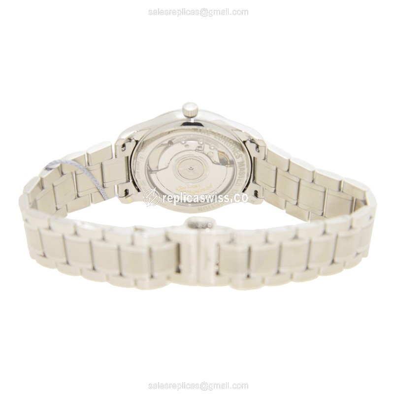 Longines L2.518.4.77.6 Replica - Automatic - Silver Dial - Steel Clasp - View 4