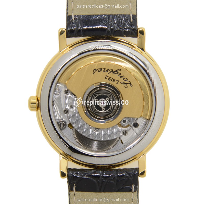 Longines Presence Replica - Automatic - Gold PVD - Sapphire Crystal - Gold Buckle - View 3