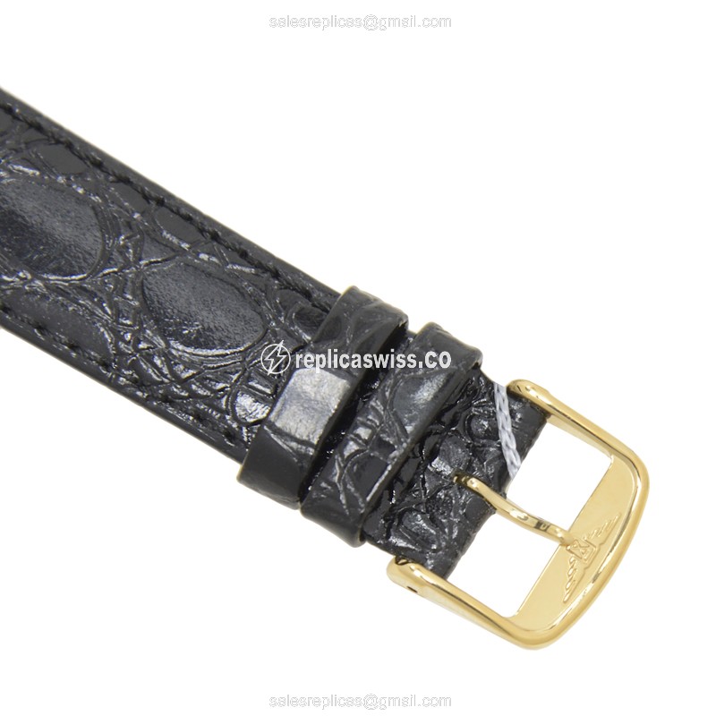 Longines Presence Replica - Automatic - Gold PVD - Sapphire Crystal - Gold Buckle - View 4