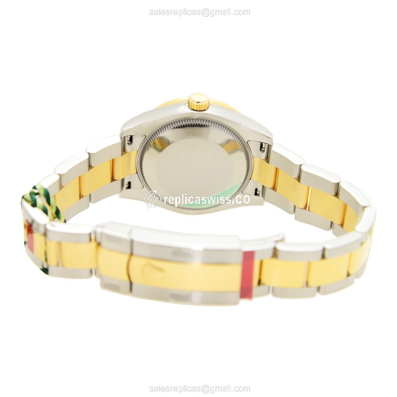 Rolex Datejust Lady Replica - Automatic | Silver Dial | Silver Clasp - View 4