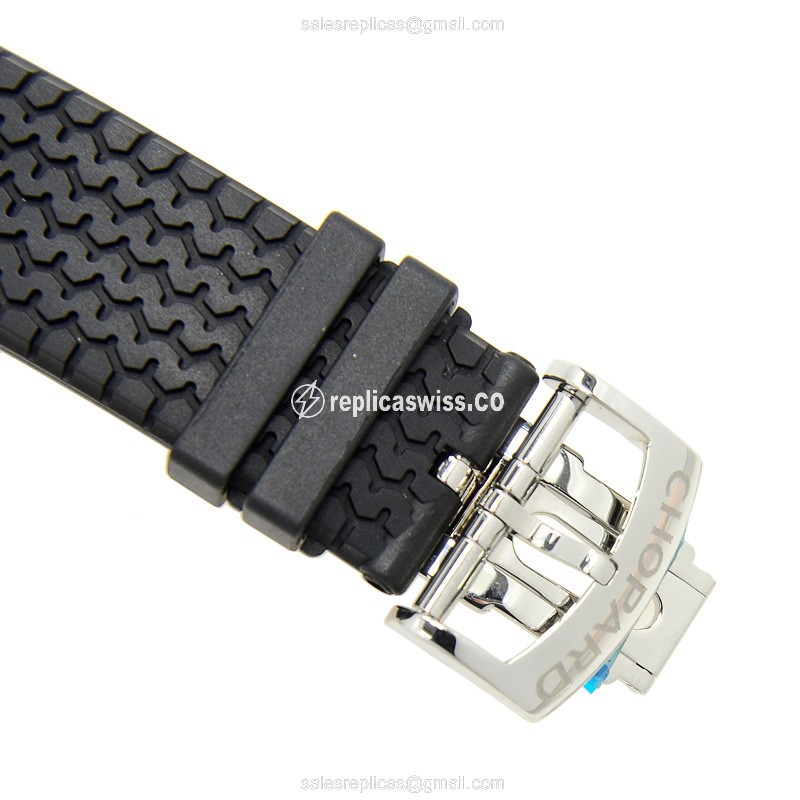 Chopard Mille Miglia GT XL Automatic - Black Dial - Rubber Strap - Sapphire Crystal - View 4