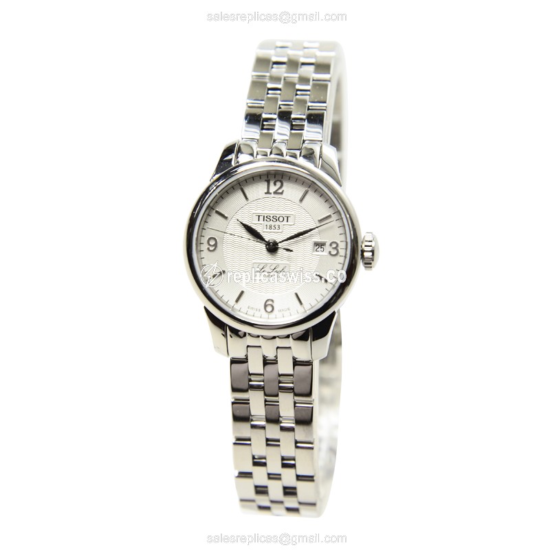 Tissot T41.1.183.34 T-CLASSIC Replica - Automatic - White Dial - Steel Case & Band - View 2