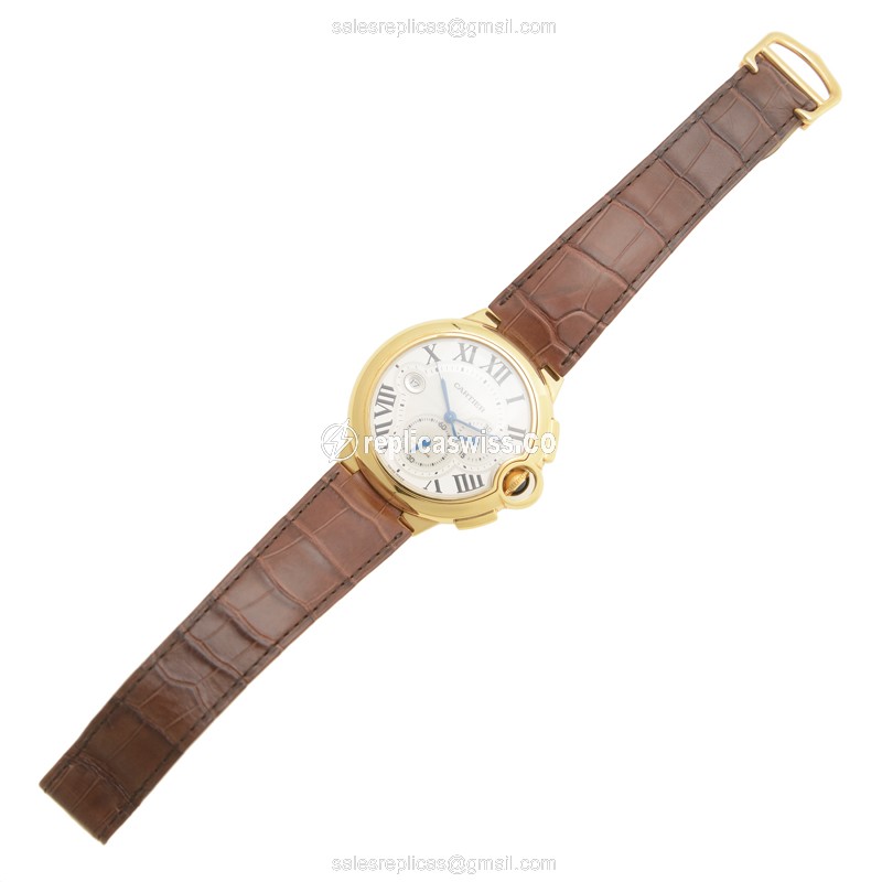 Cartier W6920007 BALLON BLEU Automatic 18kt Yellow Gold - View 2