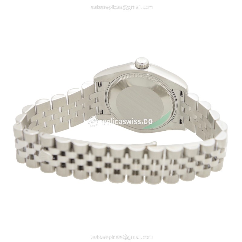Rolex Datejust Replica - Automatic - Silver - Sapphire Crystal - Steel Clasp - View 4