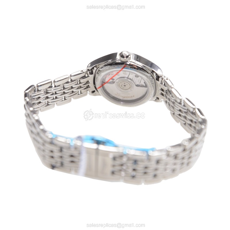 Longines Lyre Replica - Automatic - Stainless Steel - White Dial - View 4