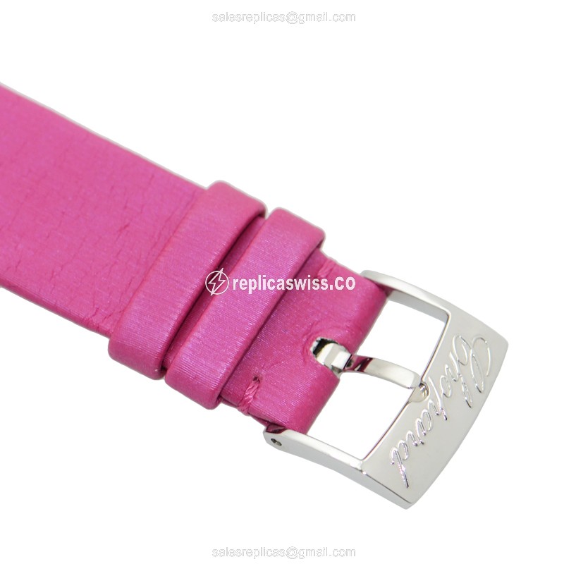 Chopard Happy Sport Quartz - Pink Dial - Stainless Steel Case - Pink Buckle - Sapphire Crystal - View 4