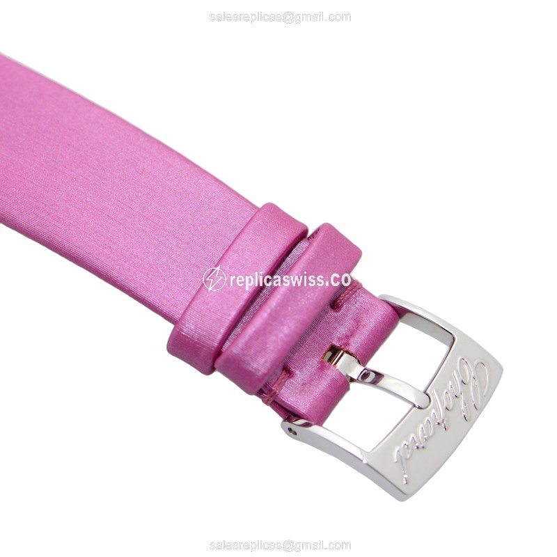 Chopard Happy Sport Quartz - Pink Dial - Steel Case - Pink Buckle - Sapphire Crystal - View 4