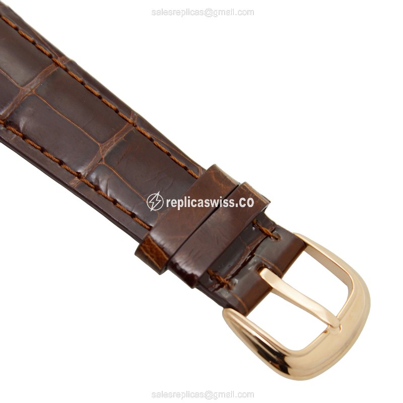 Franck Muller 7880 B S6 SQT 5N GENEVE Manual Wind 18kt Rose Gold Replica | Automatic | Skull Dial | Buckle Clasp - View 4