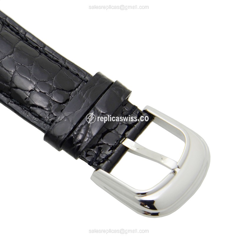 Franck Muller 8880 SC IRON CRO Replica - Automatic - Silver Dial on Black Alligator Strap - View 4