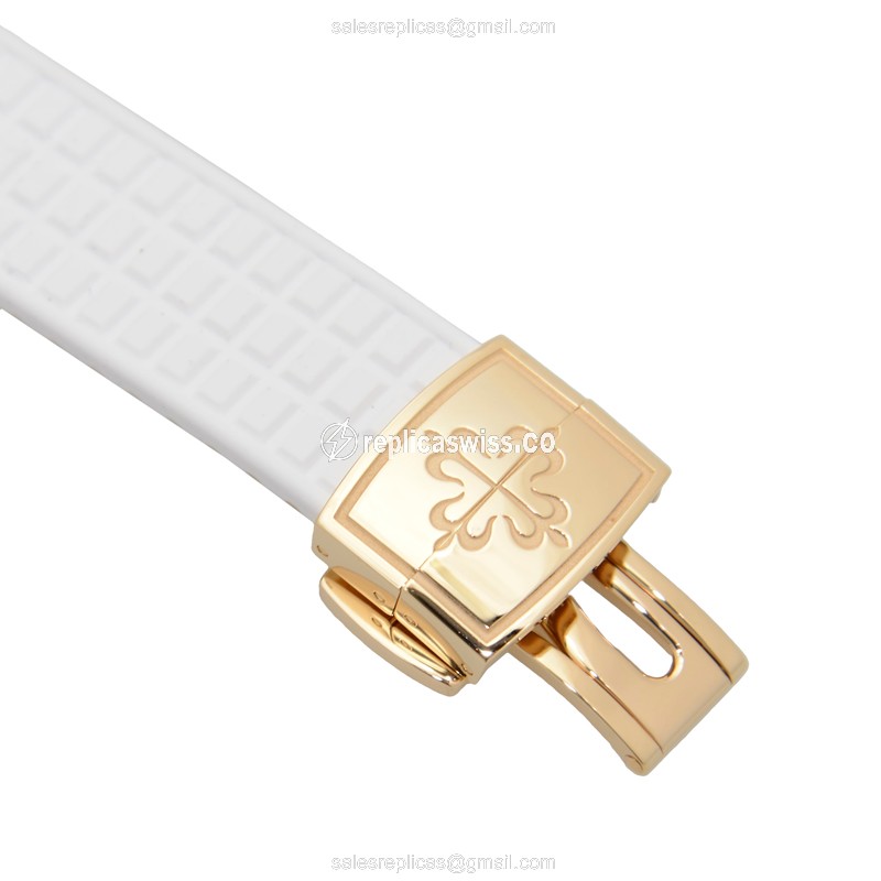 Patek Philippe 5068R-010 AQUANAUT Automatic 18kt Rose Gold & Diamonds - View 4