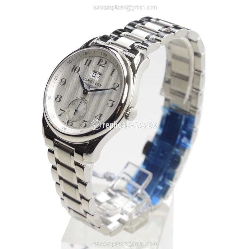 Longines L2.676.4.78.6 Replica | Automatic | White Dial | Steel Strap | Sapphire Crystal - View 3