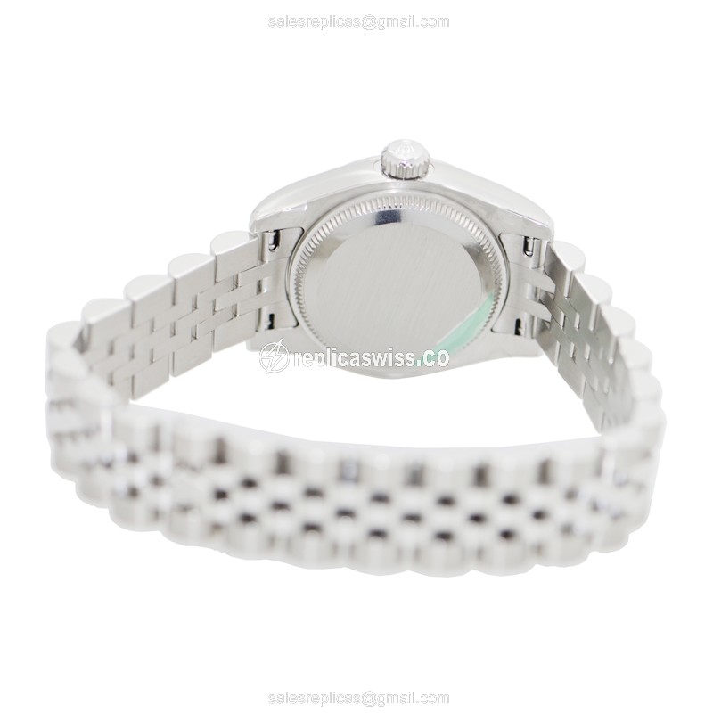 Rolex Lady Datejust Replica - Auto - Silver Dial - Steel - View 4