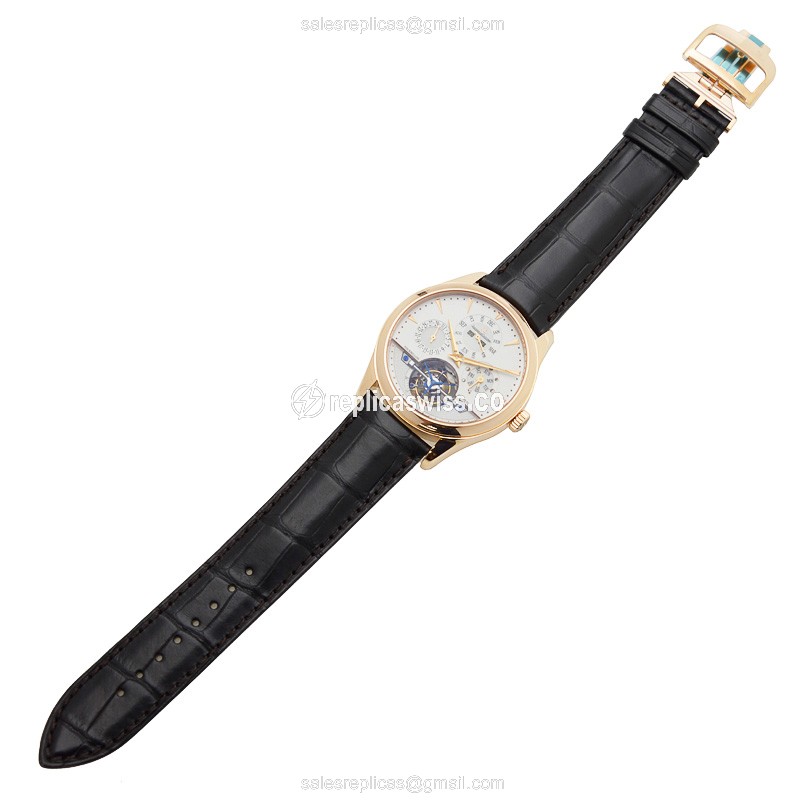 Jaeger-Lecoultre Q500242A Master Ultra Thin - Auto - Silver Dial - Black Alligator Strap - View 2