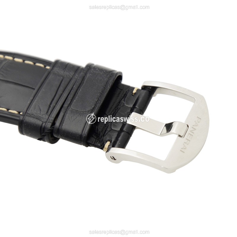 Panerai PAM00572 RADIOMIR - Automatic - Steel - Black Dial - Alligator Black Buckle - View 4