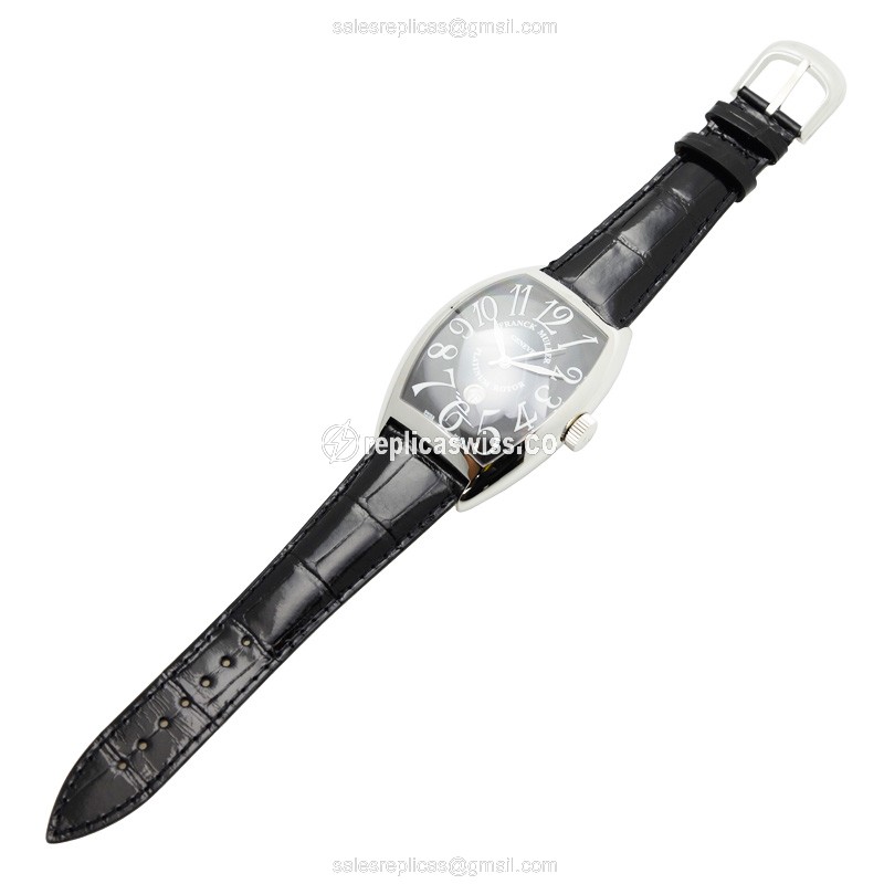 Franck Muller 9880 Replica - Automatic - Steel - Black Dial - View 2