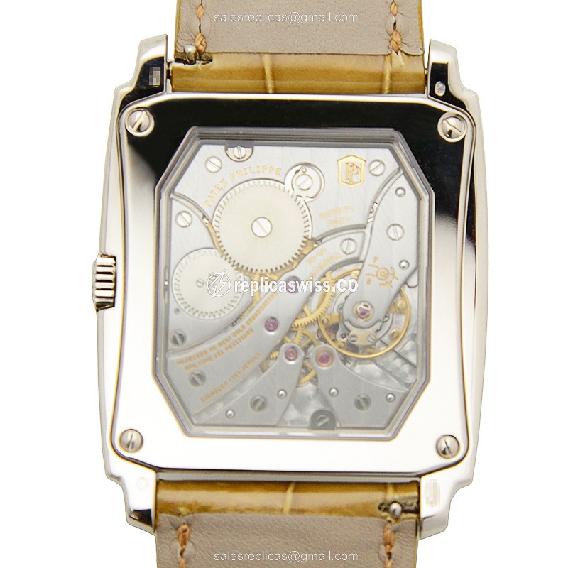 Patek Philippe 5124G-001 GONDOLO Manual Wind 18kt White Gold - View 3