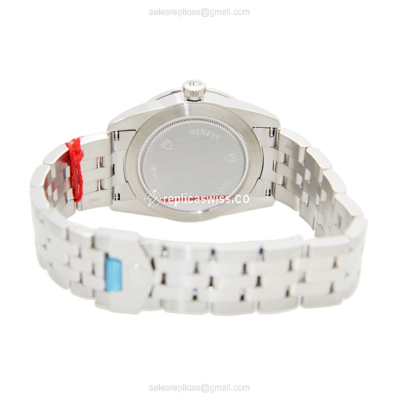 Tudor Glamour Date Replica - Automatic - Silver Steel - 40mm - View 4