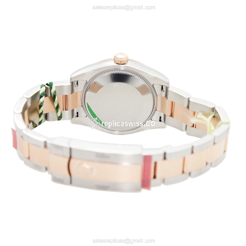 Watch Rolex Datejust Replica - Automatic - Diamond - White - View 4