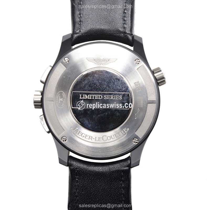 Jaeger-Lecoultre AMVOX Titanium - Automatic - Blue Dial - Black Cowhide - Sapphire Crystal - View 3
