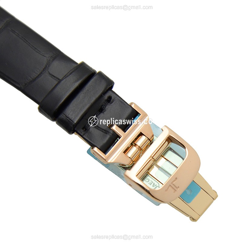 Jaeger-Lecoultre Q3462421 Rendez-Vous - Automatic - 18kt Rose Gold - Diamond Dial - Black Alligator Strap - View 4