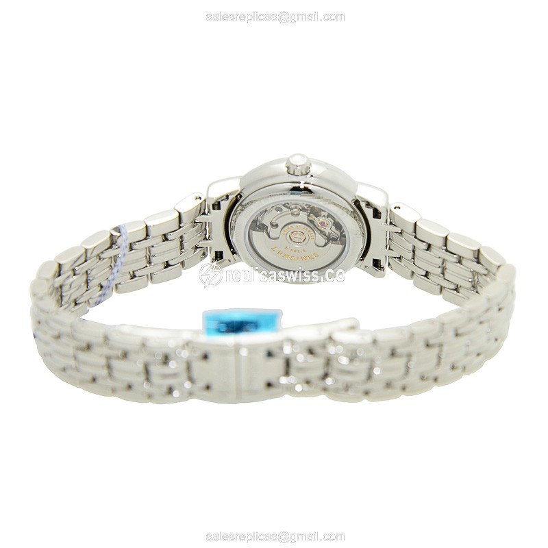 Longines PRESENCE Replica - Automatic - Steel - White Dial - View 4