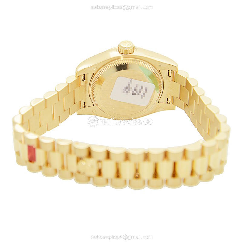 Rolex Lady Datejust Replica - Automatic - Gold - 26mm - View 4