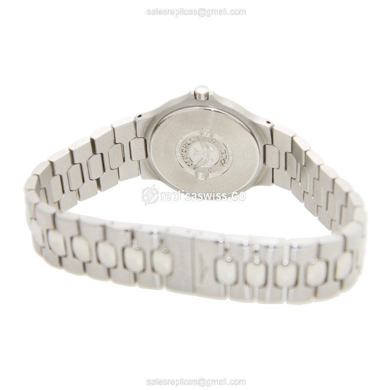 Rolex L1.505.4.96.6 Replica - Quartz - Steel - Blue Dial, Silver Clasp - View 4