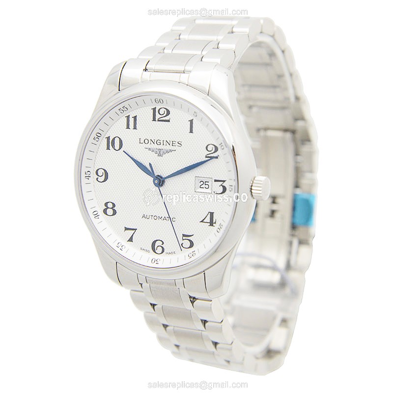 Rolex L2.893.4.78.6 Replica - Automatic - Stainless Steel - White Dial - View 3