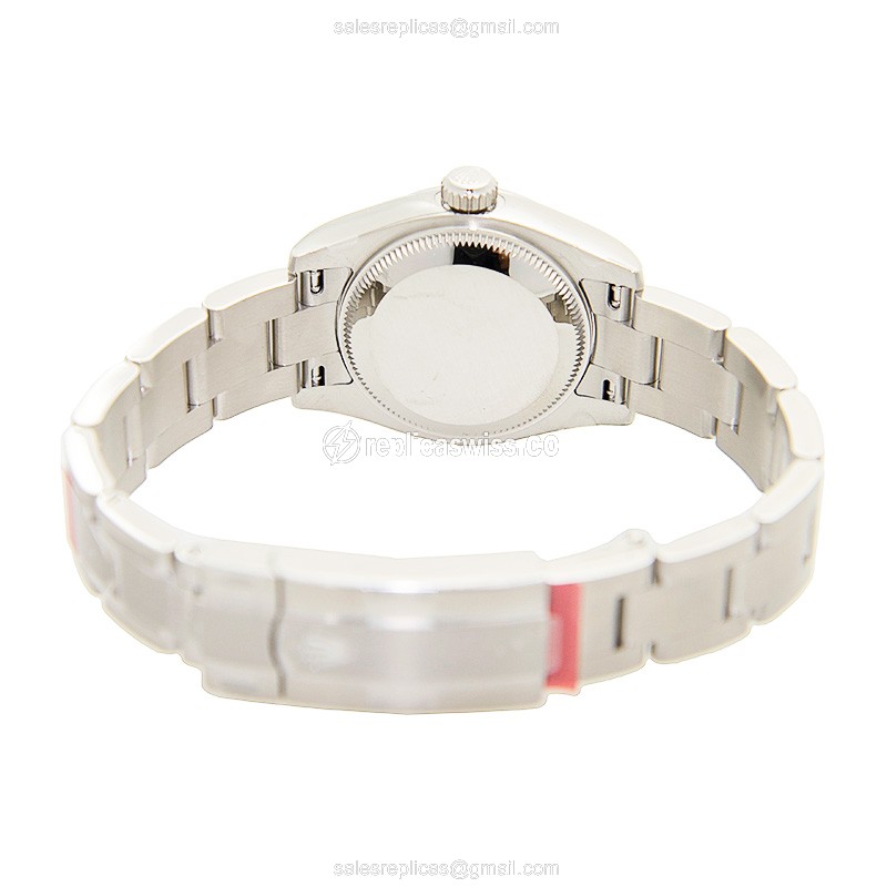 Rolex 176200-0014 Replica - Automatic - Steel Case - Green Dial - Silver Clasp & Steel Strap - View 4