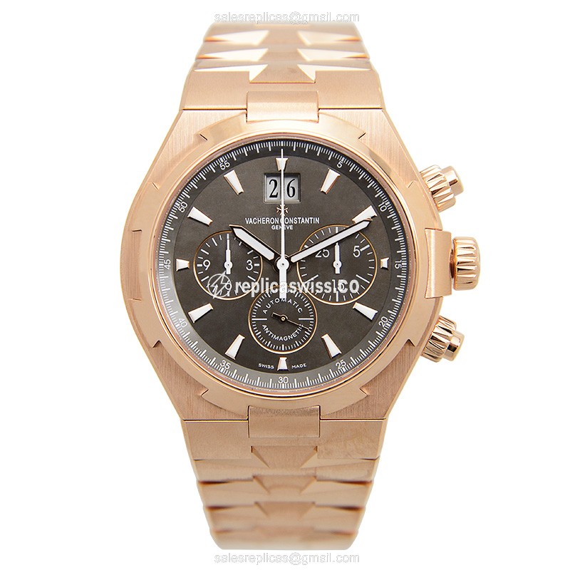 Vacheron Constantin 49150/B01R-9338 OVERSEAS Automatic 18kt Rose Gold - View 2